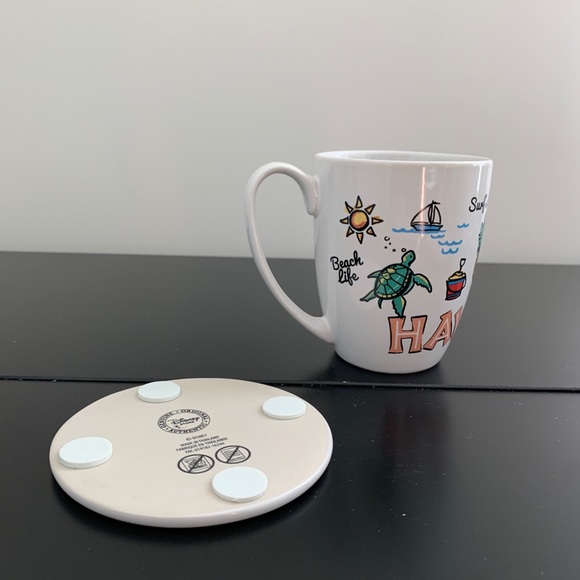 Disney Hawaii Mickey Mug + Coaster Set - Picture 5 of 5